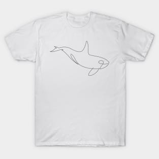orca - one line drawing T-Shirt
